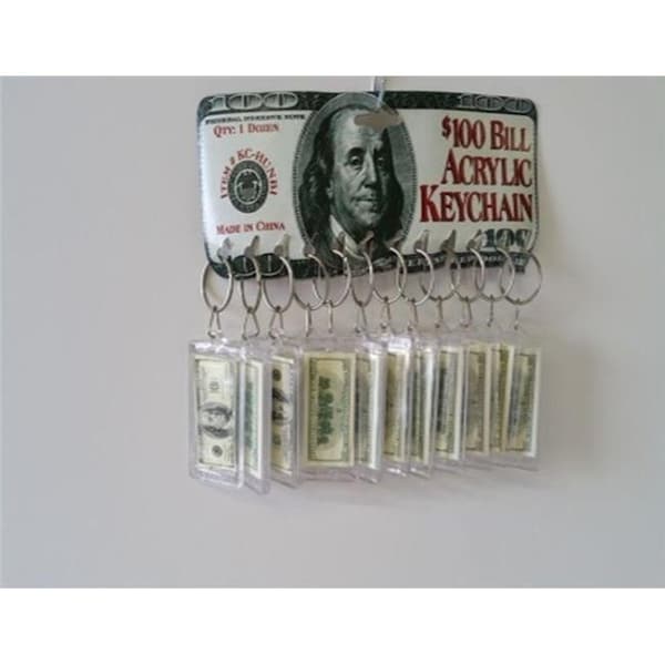 Tapestry Trading acrylic-money-keychain Acrylic Money Keychain - 2 Dozen acrylic_money_keychain - main